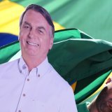 Jair Bolsonaro, 70 ans, encourt jusqu'à 43 ans de prison (archives). KEYSTONE/AP/Eraldo Peres